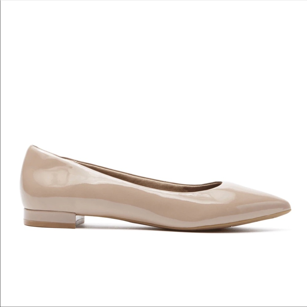Nude flats - size 9.5